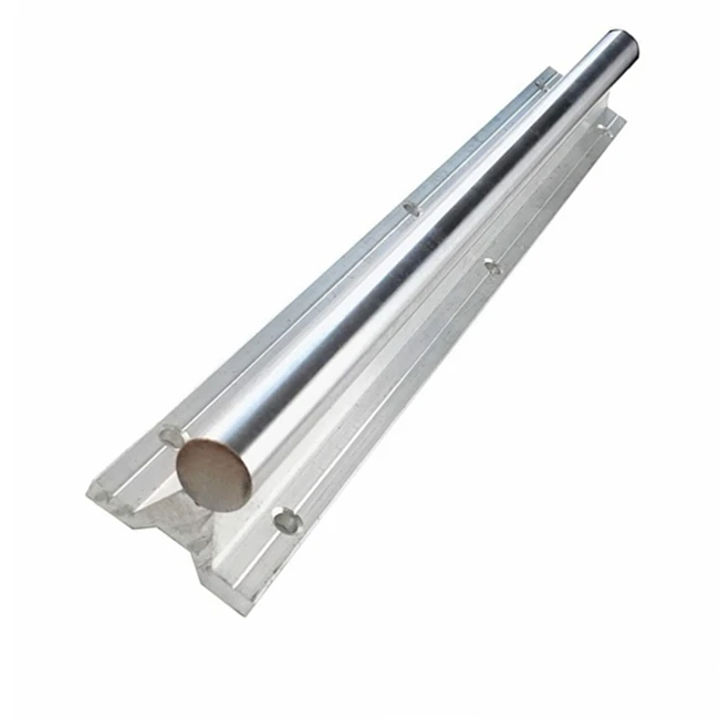 VEVOR Rail de Guidage Linéaire SBR20 1200 mm 2PCS Rails Linéaires 1200 mm 4PCS Blocs Roulement