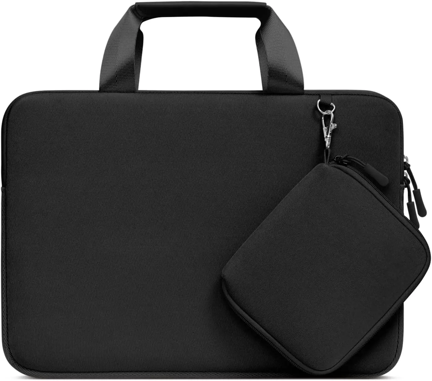 product laptop sleeve 14 inch carrying case for macbook air 14 15 inch briefcase bag with detachable small case pocket waterproof-28