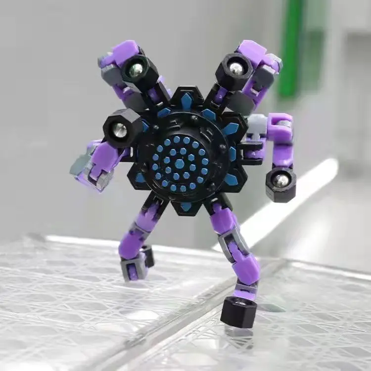 Детский и взрослый деформируемый робот механический ручной Спиннер для пальцев игрушка продажи