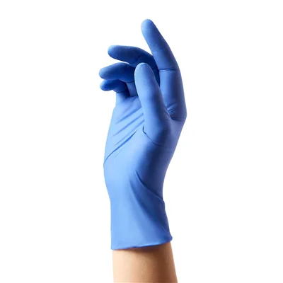 durable black blue nitrile gloves nitrile hand gloves stock