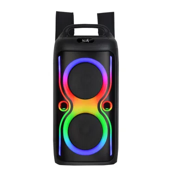 Portable 2*6.5" Party Speaker with Exceptional Sound Clarity and Easy BT Pairing Perfect for Any Celebration JBR-6603