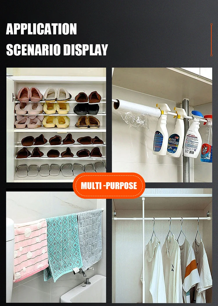 Portable Adjustable Telescopic Shower Curtain Rod Wholesale Buy