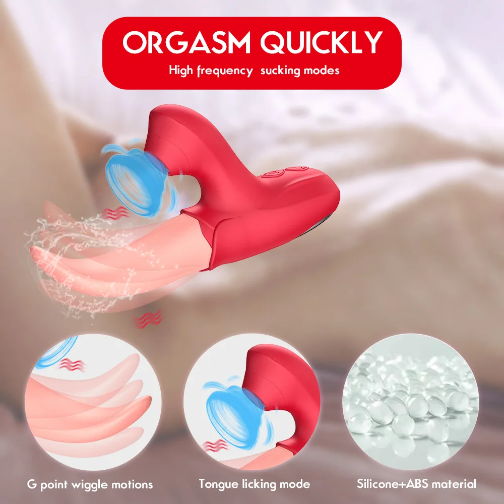 Rose Vibrator Clit Stimulator - USB Rechargeable, Waterproof Silicone  Suction Rabbit for Women's G-Spot and Nipple Pleasure