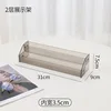 2-tier [transparent black] display rack