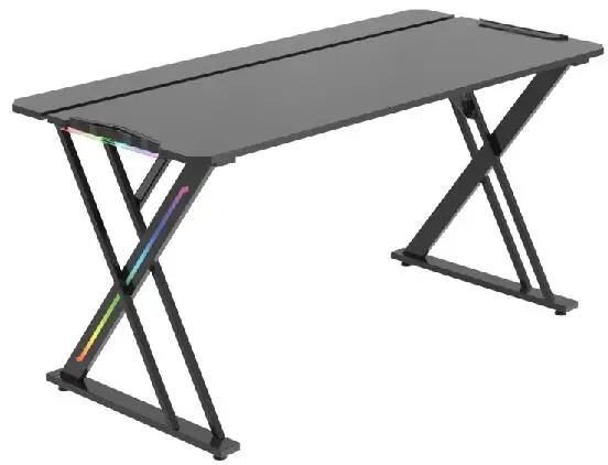 180cm Large Desktop Rgb Gaming Desk Corner E-sports Computer Game Table ...