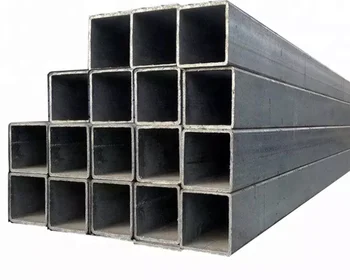 Astm a500 2*1inches*1.0mm Black Hollow Section Carbon Steel rectangle/Square Metal Tube/Pipe