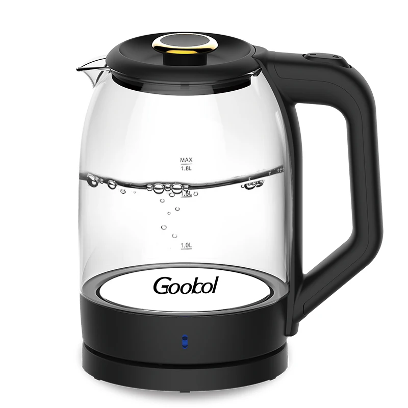 Tea Water Fast Boil Hot Kettles Hotel Price Transparent 1500W