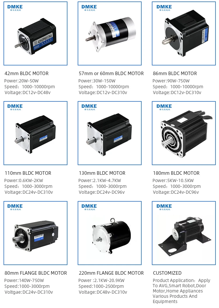 BeUDMKE Custom Bldc Motor Supplier 24 36 48 310 Volt 600 Watt 1Kw 1.5 Kw  Worm Gearbox Brushless Dc Motor