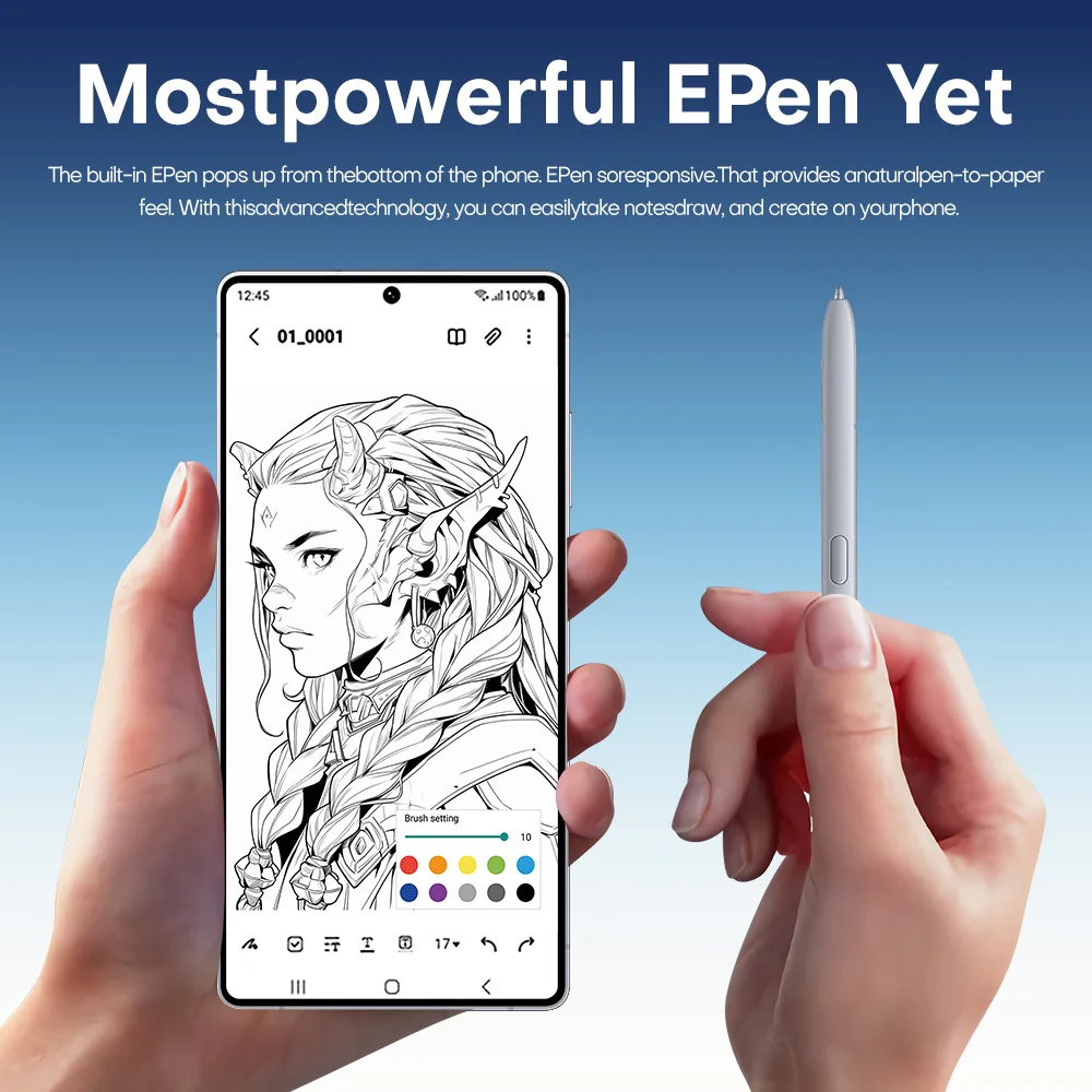 25 Pro Max 7.3 Snch Full Screen WsFs GPS S25 Smartphone 16GB+512GB 1TB 4G 5G Mobsle Phone Large Screen HD Camera Wholesale