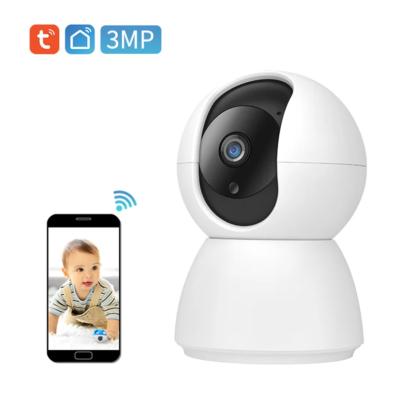 Tuya 5 Inch 1080P Wireles Baby Monitor Babyphone Security Video