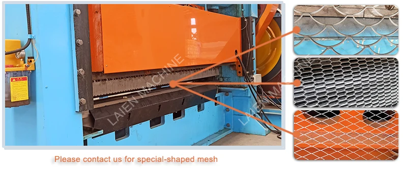 Jq25-63 Expanded Metal Sheet Mesh Press Machine Expanded Metal Plate ...