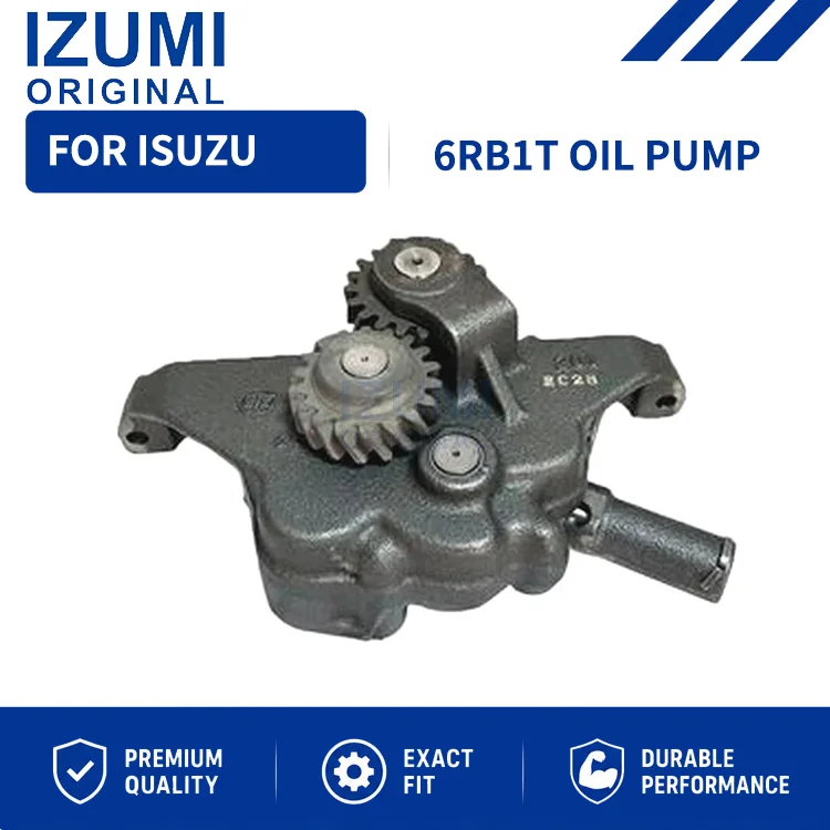 IZUMI ORIGINAL 6RB1T 1-13100-241-0 1-13100-201-1 Oil Pump diesel engine parts for Isuzu Trucks Buses Excavators Cranes