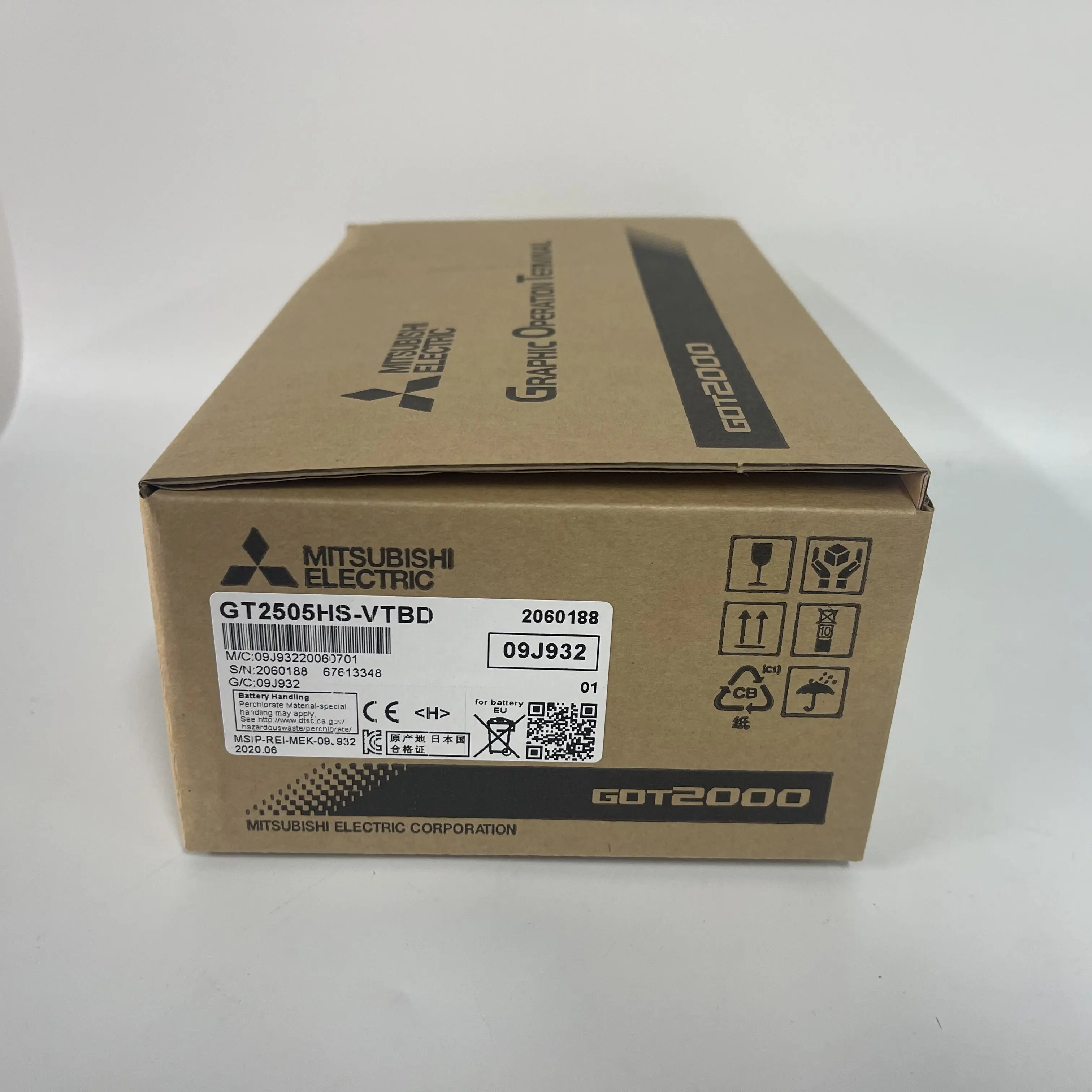 Mitsubishi Graphic Operation Terminal HMI GT2505HS-VTBD