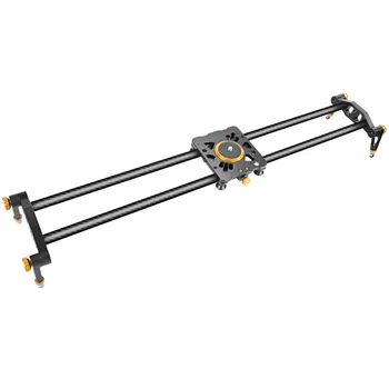 Neewer 39.4 Inches/100 cm Carbon Fiber Camera Track Slider Video Stabilizer Rail with 6 Bearings for //Camera DV Video