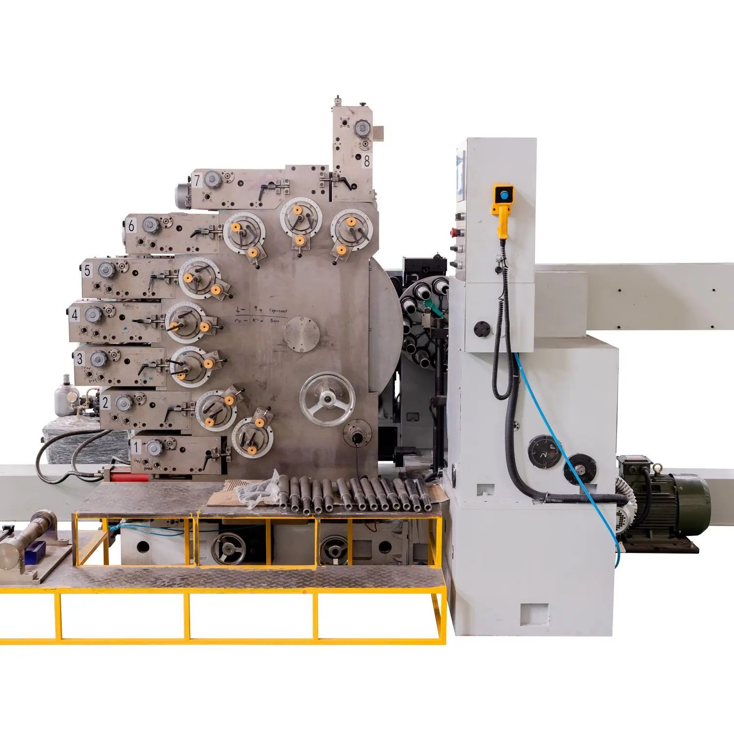 Automatic 8 Colors Offset Printing Machine for Aluminum Aerosol Cans Making Line