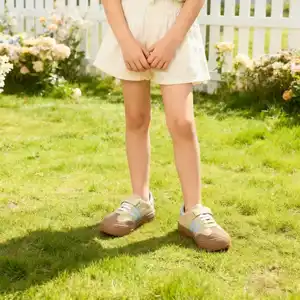 Babyhappy Barefoot Shoes Manufacturer Genuine Leather Children's Wide Toe Zero Drop Barefoot Sneakers Shoes