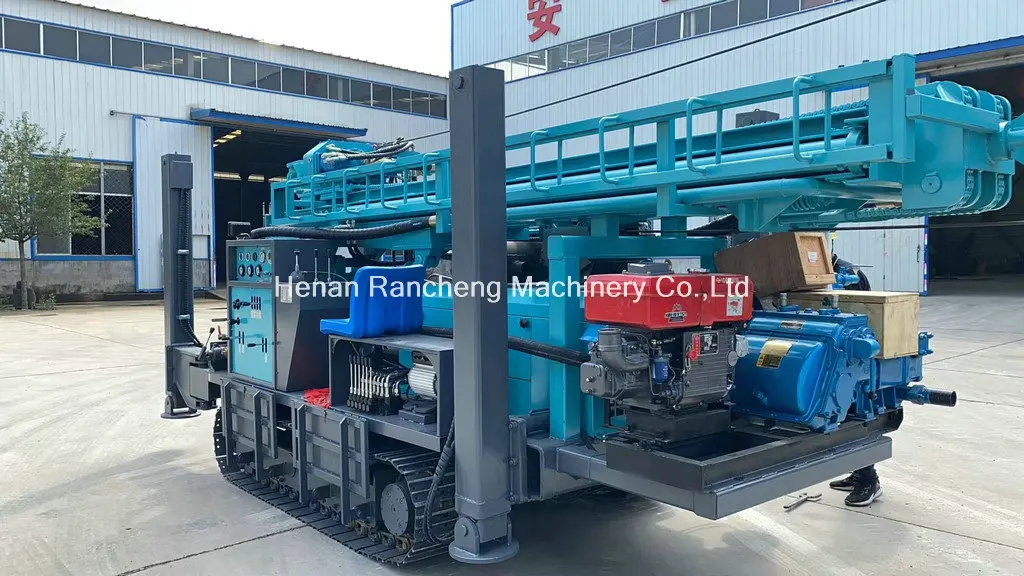 Factory Sell Water Drilling Machine New Arrival Small Folded Hydraulic