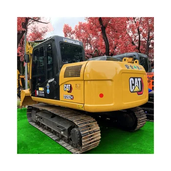 Used Caterpillar CAT 312D2GC 312D2 GC 312D 12 ton mini hydraulic crawler excavator digger for sale