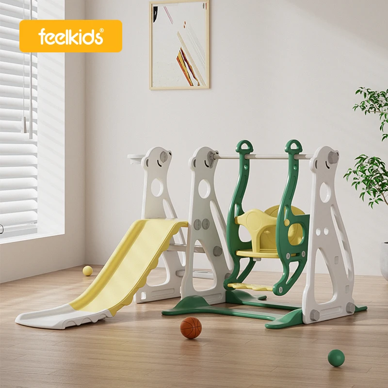 Fun and Safe Kids Plastic Slide for Indoor Play - Great for Toddlers and Children at Home