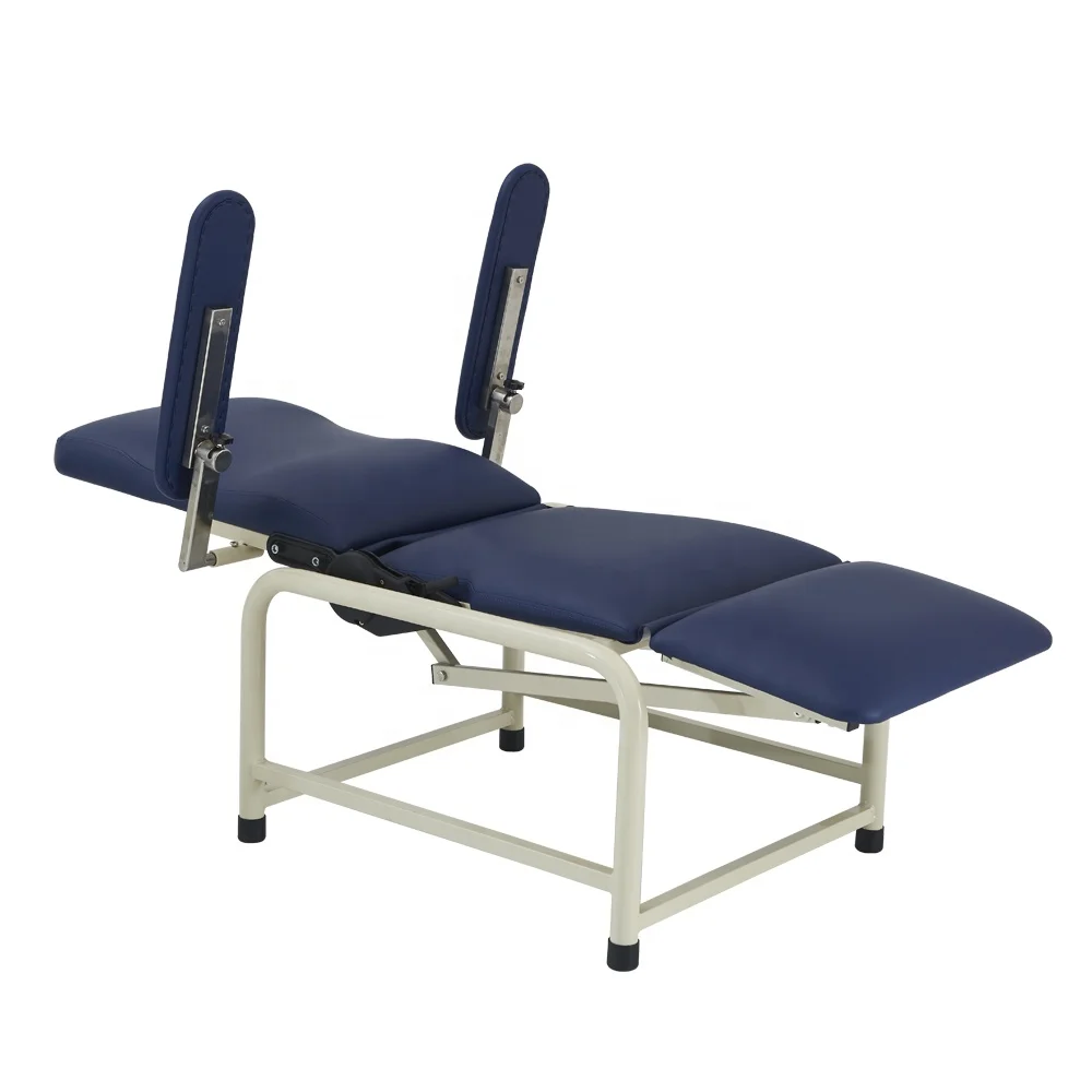 Manual  Blood Collecting Chair Medical Detachable Manual Phlebotomy Blood Donor Couch With Adjustable Armrest for