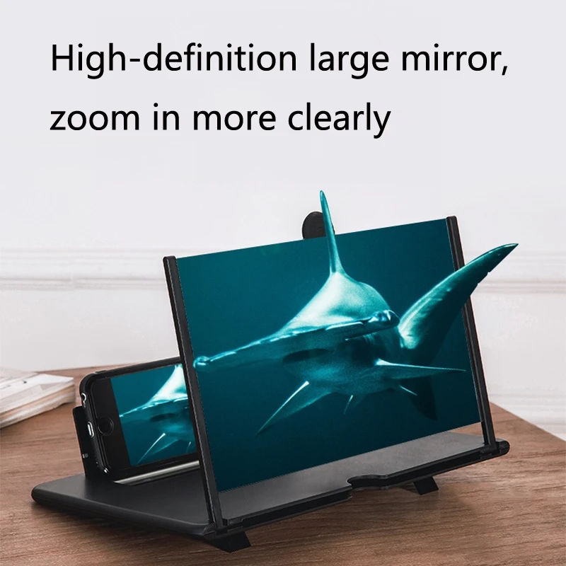 Lente D'ingrandimento 3D HD Da 16 Pollici Per Smartphone, Pieghevole E Portatile Per Film E Giochi