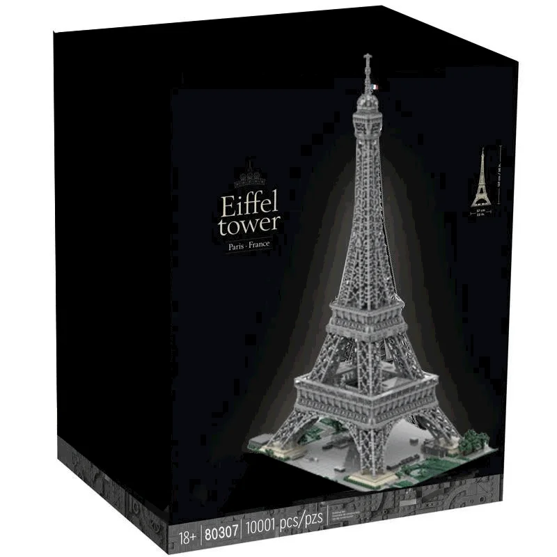 149CM Eiffel Tower Model - 10001pcs Set for Kids & Adults