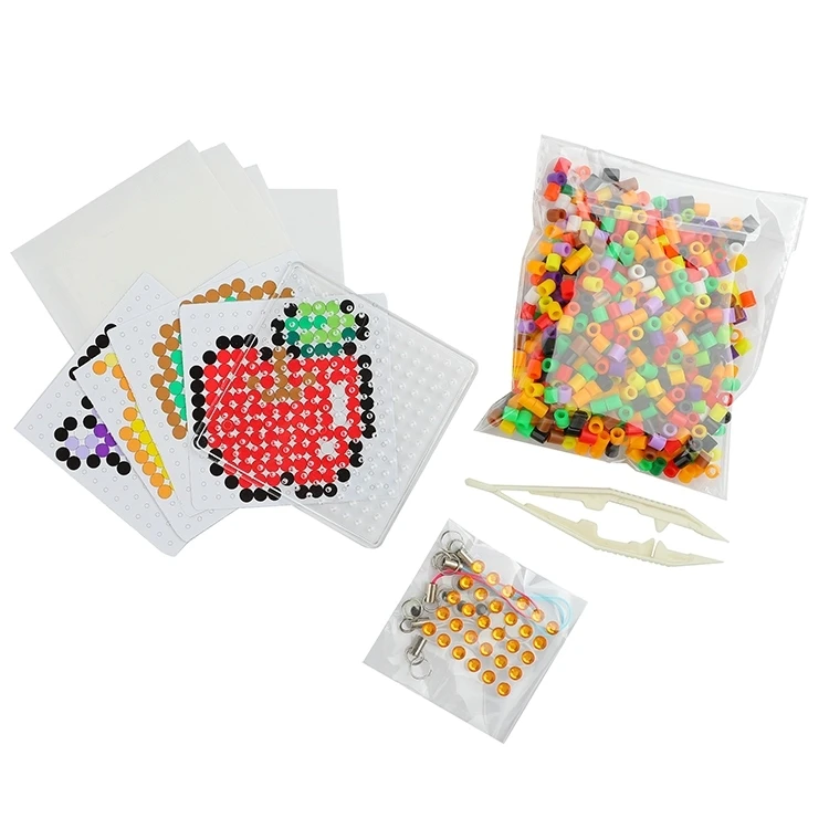 Wholesale 5mm Puzzle Game Diy Hama Perler Beads Educational Toy