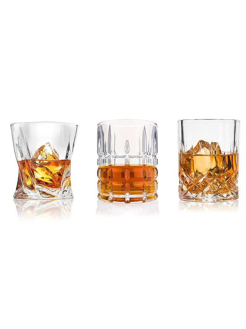 Irregular Sublimation Crystal Twisted Espressos Desserts Tequila Whisky 