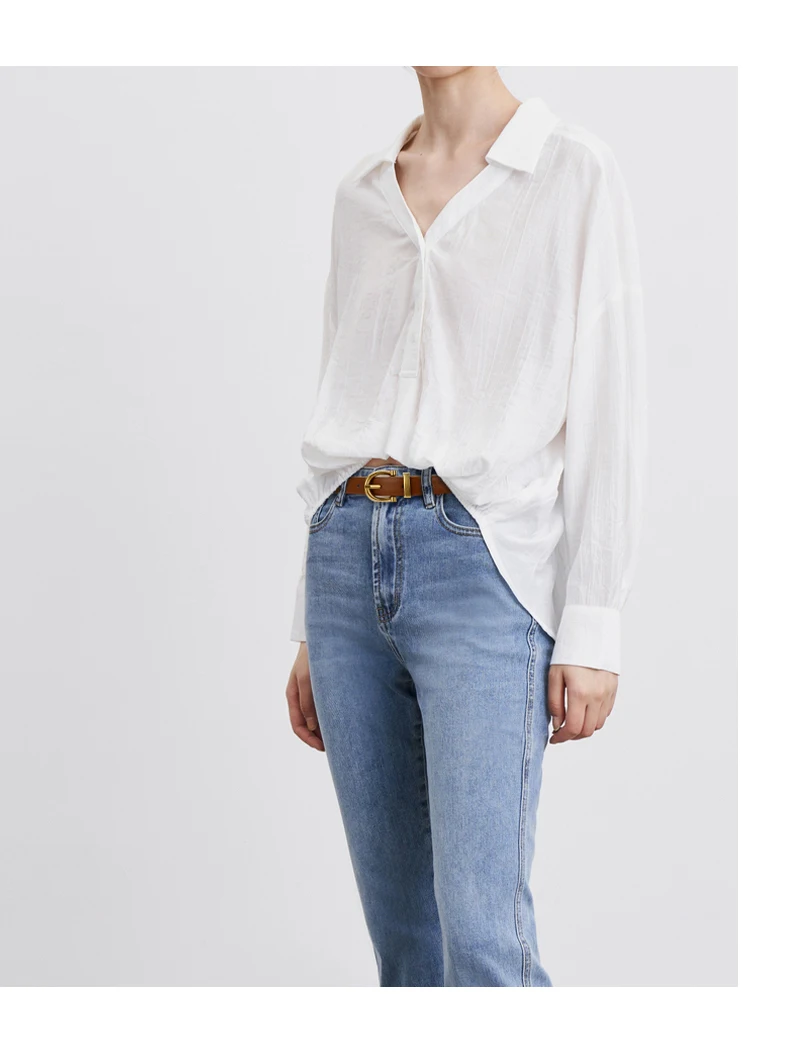 Leather belt women retro ladies belt simple Joker fashion jeans trousers ladies cowhide factory wholesale.