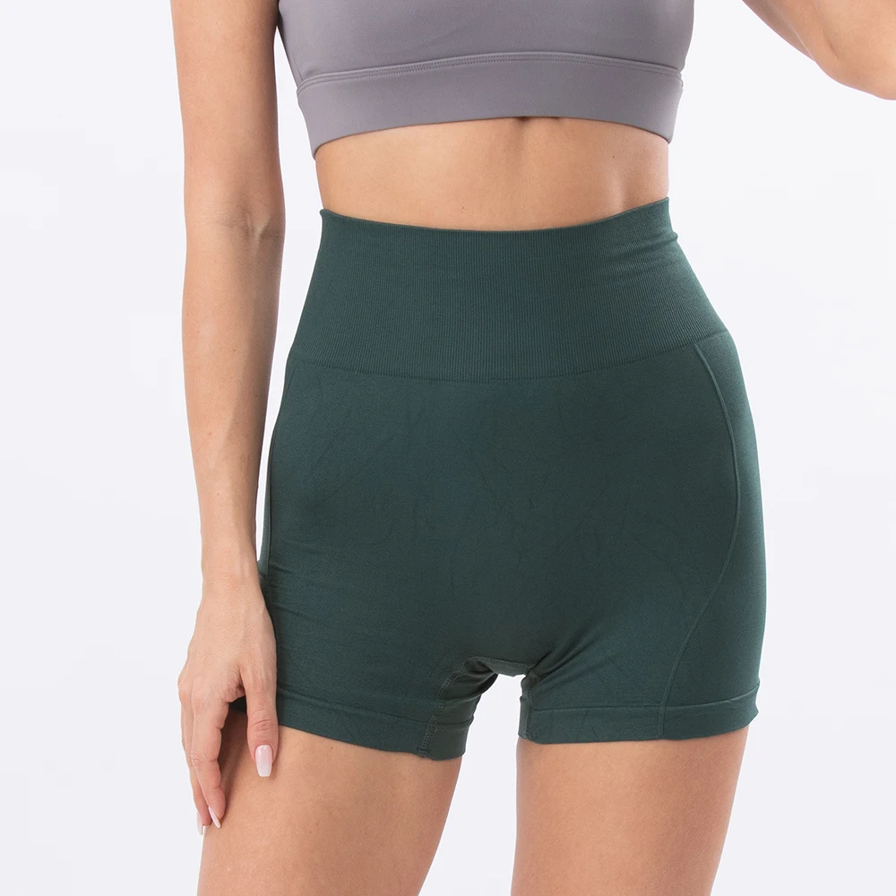 208 High Waist Sports Shorts Women Workout Push Hip Athletic Clothes Wholesale Cycling Yoga Running Fitness Gym Sportswear OEM