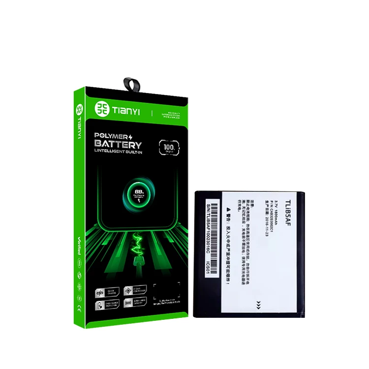 Batteria Originale Alcatel 1800mAh - Per One Touch 997, PopC5, X Pop, OT-5035, Modello TLiB5AF - Foto 12