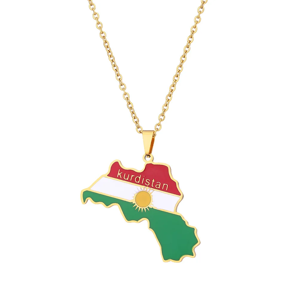 Kroatien-Karte Halskette Mit Flaggen-Anhänger – Patriotischer Unisex-Schmuck Als Geschenk