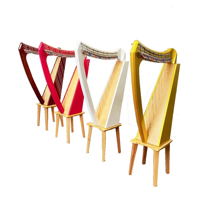 Рычаг арфы портативный арфа профессиональный инструмент для начинающих 26 струн рычаг Ирландская детей