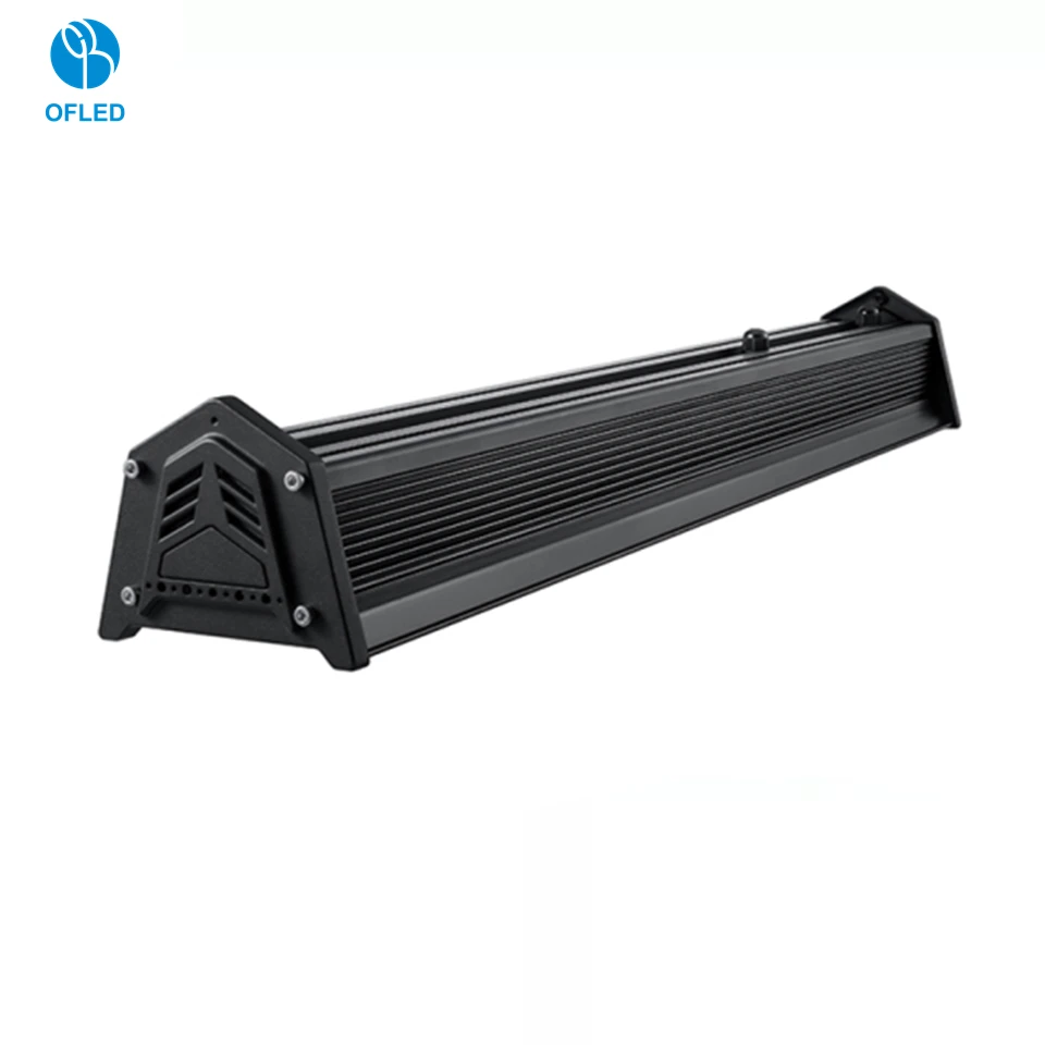 Factory Direct LED Linear High Bay Light 60W 120W 150W 200W Waterproof IP65 Industrial High Bay Warehouse LED Light with Sensor