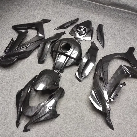 Carbon Fiber Paint Spraying  for Kawasaki  ZX-10R  2016 2017 2018 2019 2020 Motorcycle Fairing ABS Injection Fairing Kit