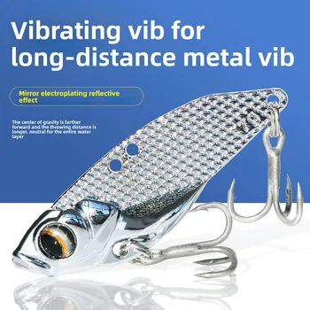 Lure Bait Artificial Hard Bait Zinc Alloy Set VIB Remote Shock Tremor Freshwater Bass Lure – Hard Lure – view 5