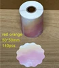 50*50mm rosa naranja *5 rollos