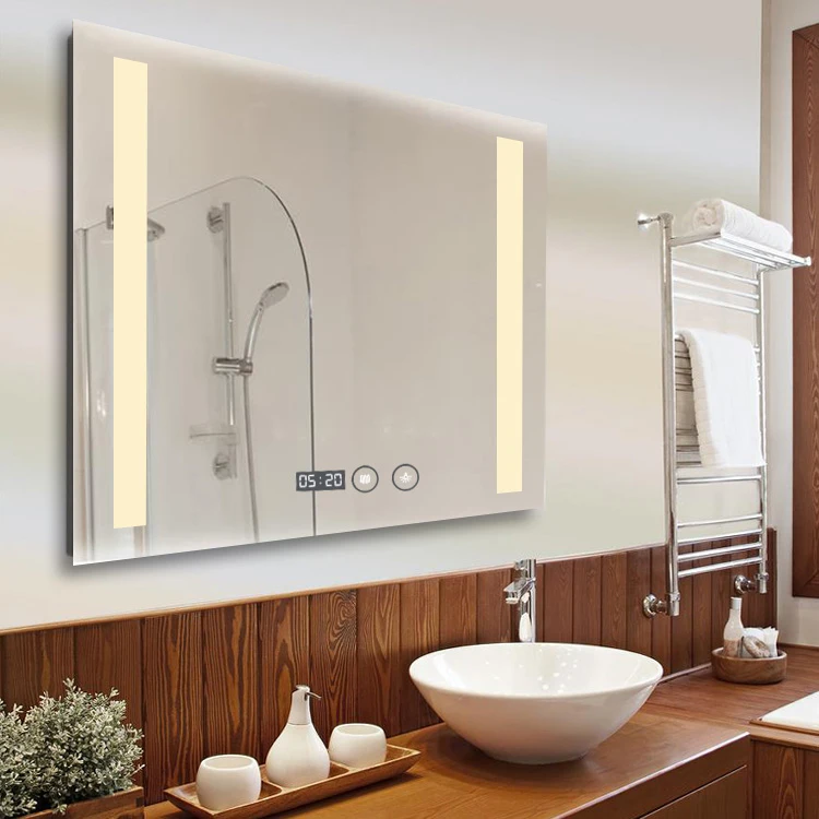 Modern Home Large Rectangular Bathroom Ip44 Wall-mounted Mirrors With ...