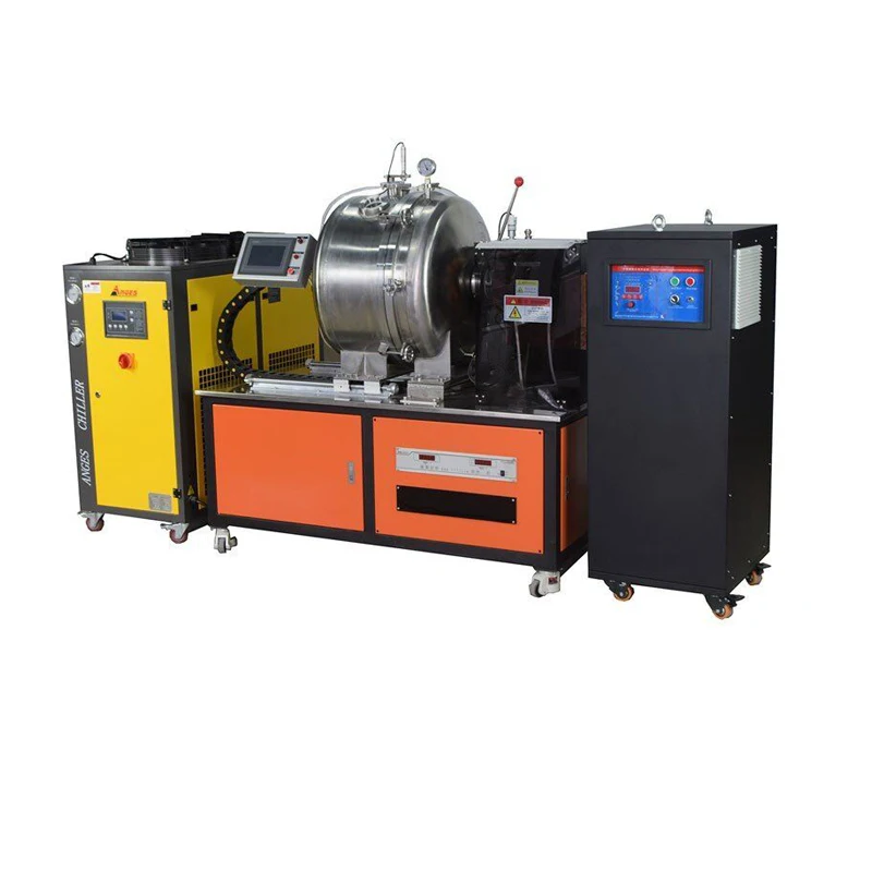 50KW High Frequency Induction Heating System with Temperature Control 25kg High Frequency Induction Heating Machine