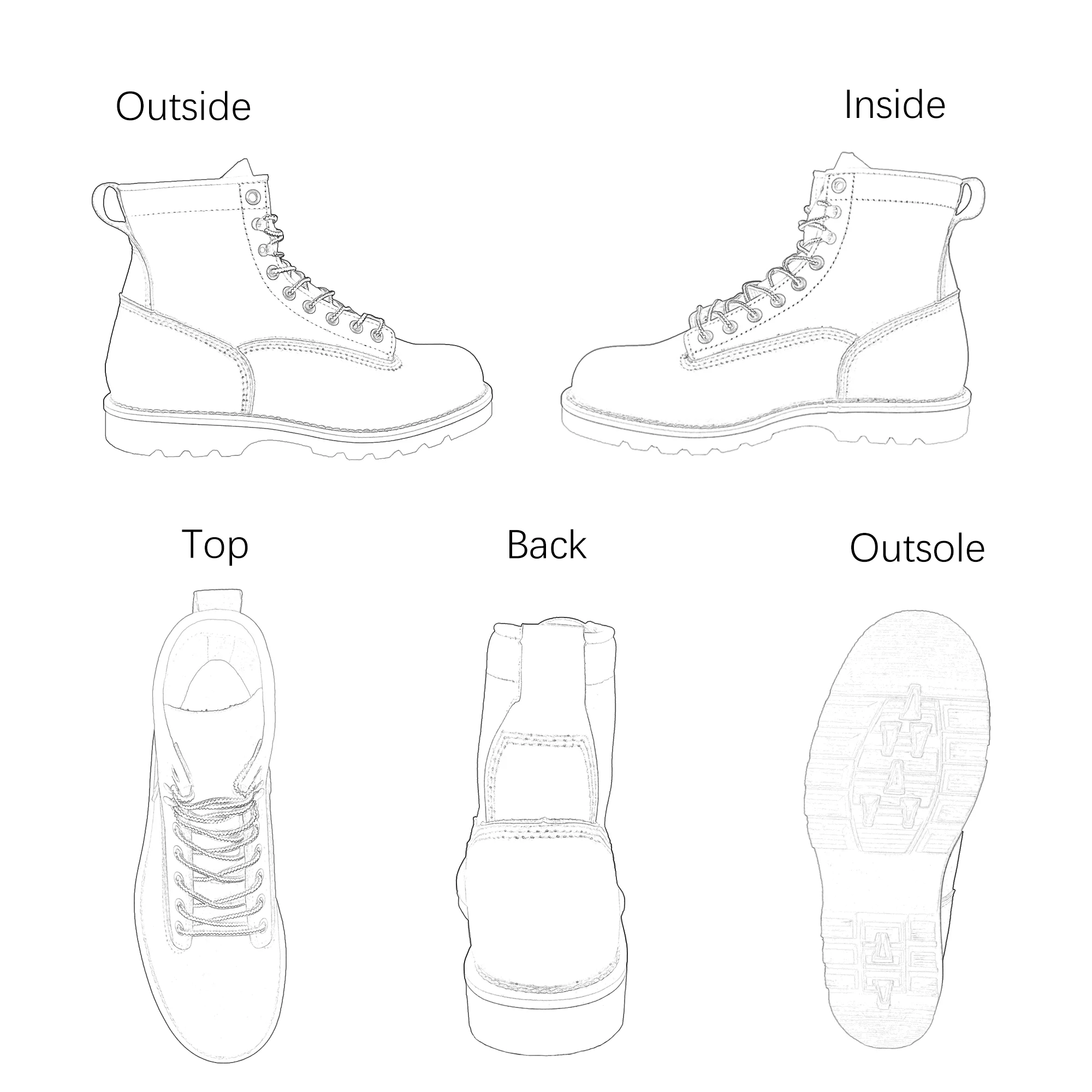 Wholesale Elastic Womens Chukka Ankle Boots British Shoes Lightweight