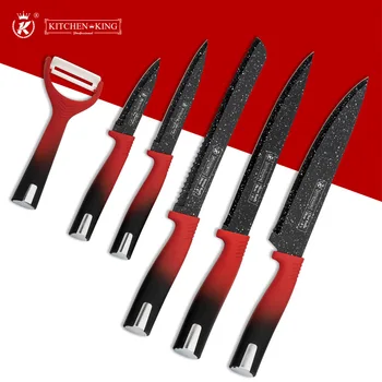 kitchen king 8pcs exclusive grey gradient - Knife Sets