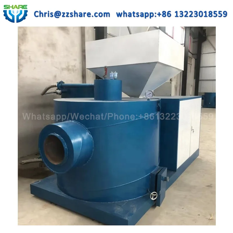 Самодельная горелка для производства древесных гранул из