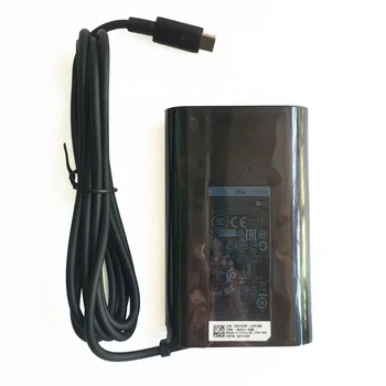65W 20V 3.25A USB C Laptop Charger for Dell XPS 12 9250 LA65NM170 DA30NM150 LA45NM150 2YKOF 02YKOF Ac Adapter
