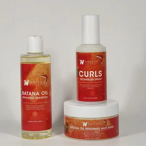 Christmas Limited Edition Batana Oil Hair Care Set Shampoo ShampooSpray Gift Box Hot Selling for Holiday Low Price