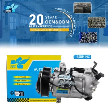 12v Air Conditioning Compressor 926004CA0A for Nissan X-Trail 2014-2023 AC Compressor Pump 6PK 92600-4PB0A
