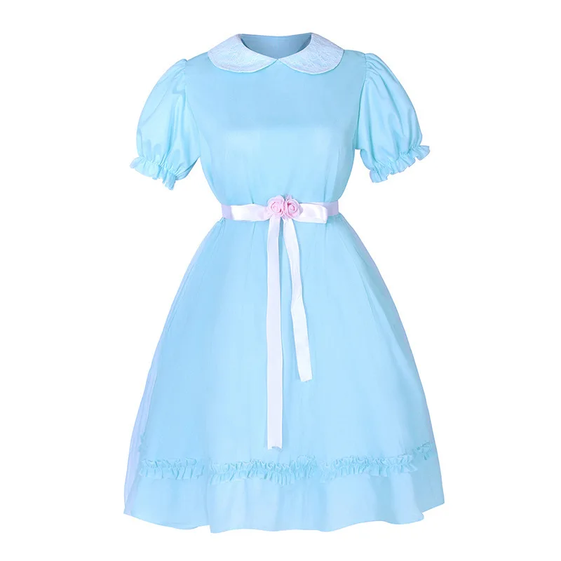 costumes with blue dresses Halloween Costume Cosplay Princess Dress Cinderella Blue Ball Gown –  MJcostume