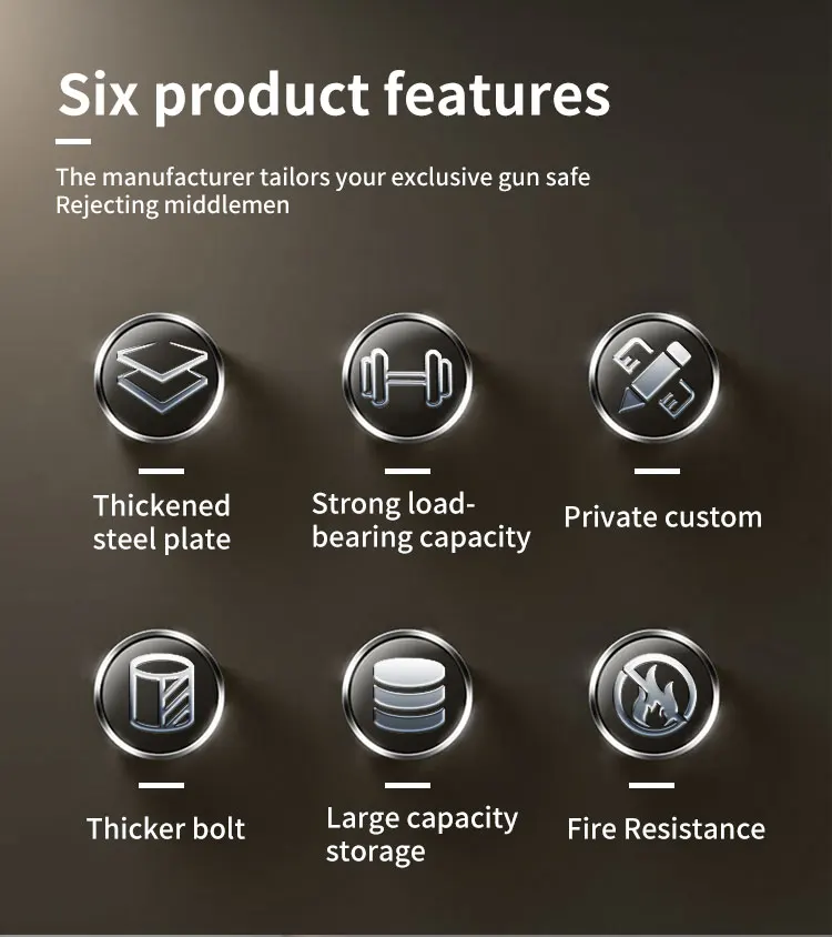 CEQSAFE American Security Box Burglarproof Safe Cabinet for Hotel Home Bank supplier