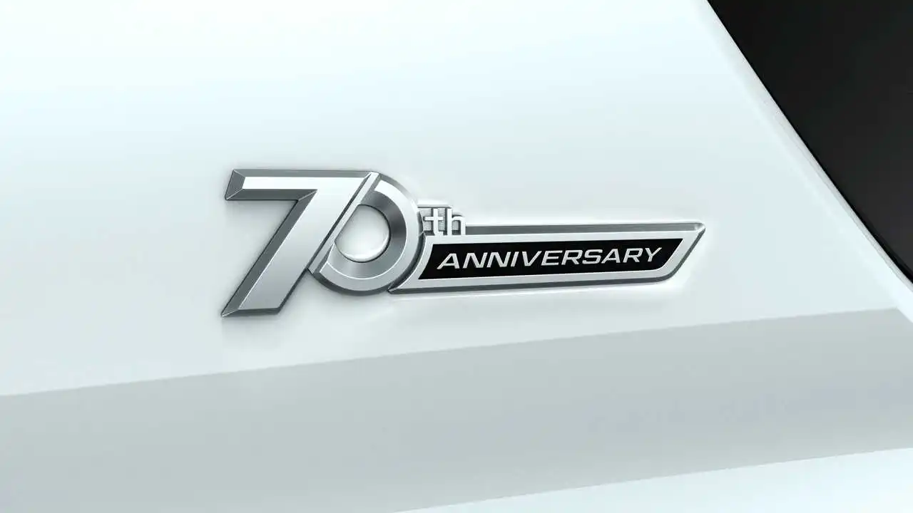 ランドクルーザー 200 300 FJ200 LC300用 70周年記念 シルバー サイド 