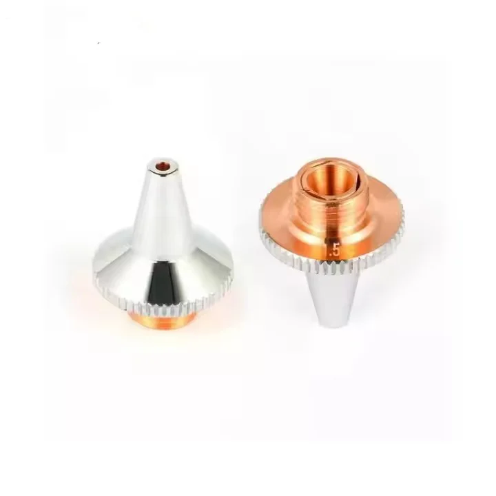 Professional Factory 0.8-4.0mm 19mm 15.1mm Nozzle M8 H19 D15 Single Double Layer Laser Tube Cutting Nozzle