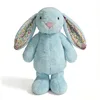 Blue floral cloth lop eared rabbit-25cm/